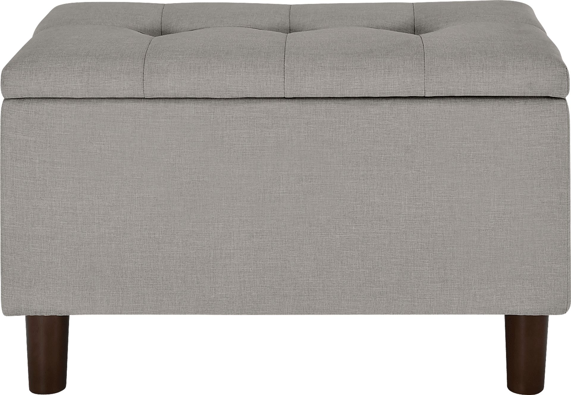 Leslan II Gray Storage Bench - Image 1