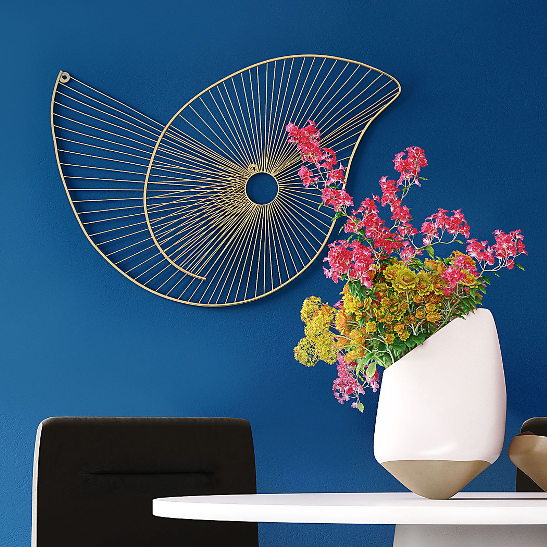 Lesly Carr Gold Wall Art - Image 5