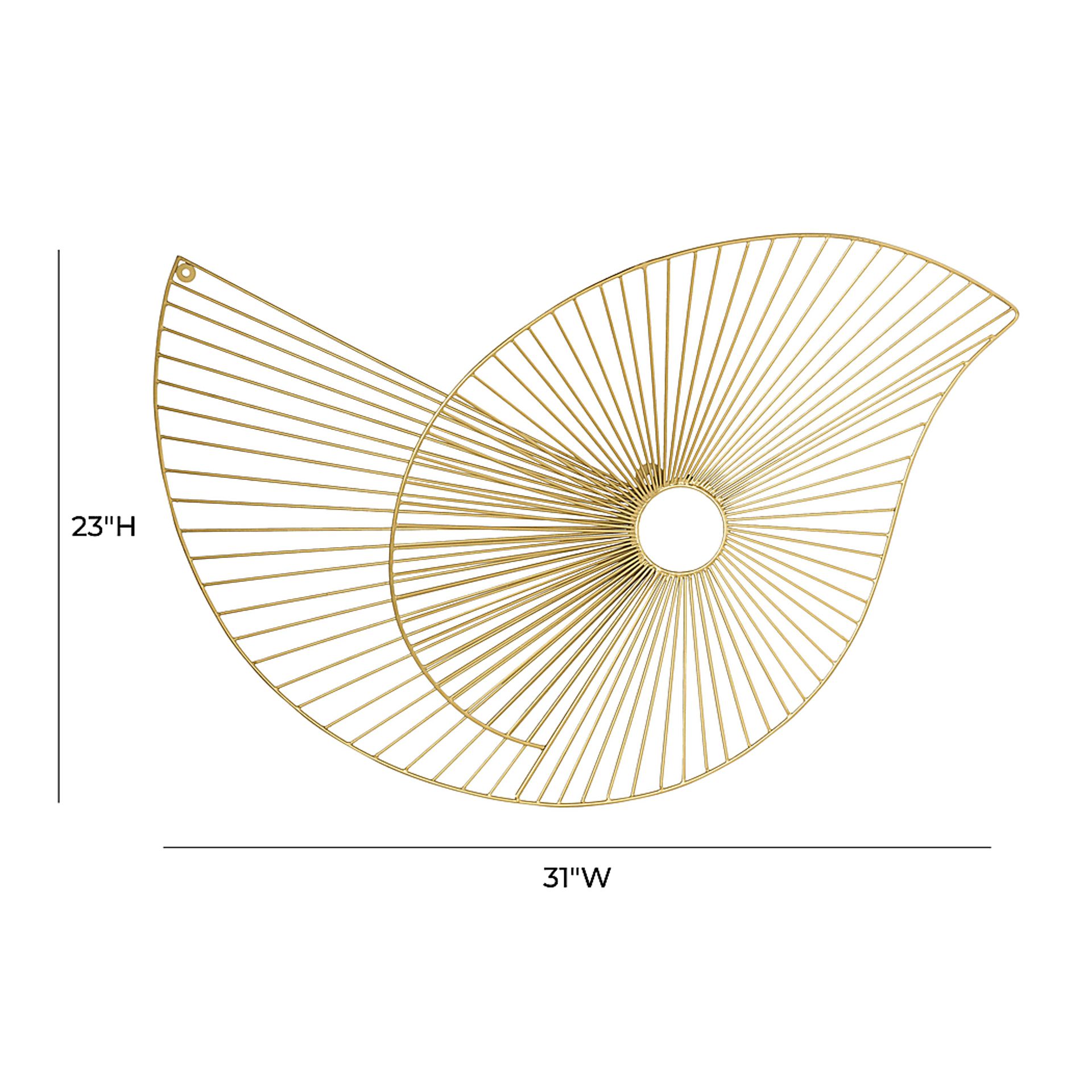Lesly Carr Gold Wall Art - Image 6