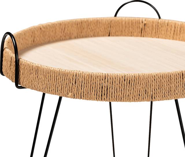 Lespam Brown End Table - Thumbnail - Image 3