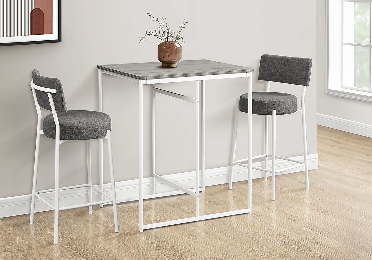 Lessardy Gray Counter Height Dining Table | Rooms to Go