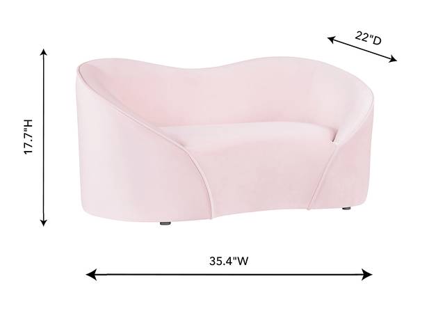 Lessie Pink Pet Bed - Thumbnail - Image 6
