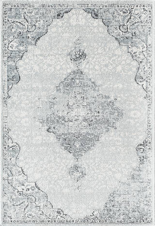 Lestine 5' x 7' Gray Rug - Thumbnail - Image 1