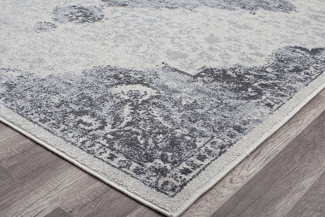 Lestine 5' x 7' White Rug - Thumbnail - Image 3