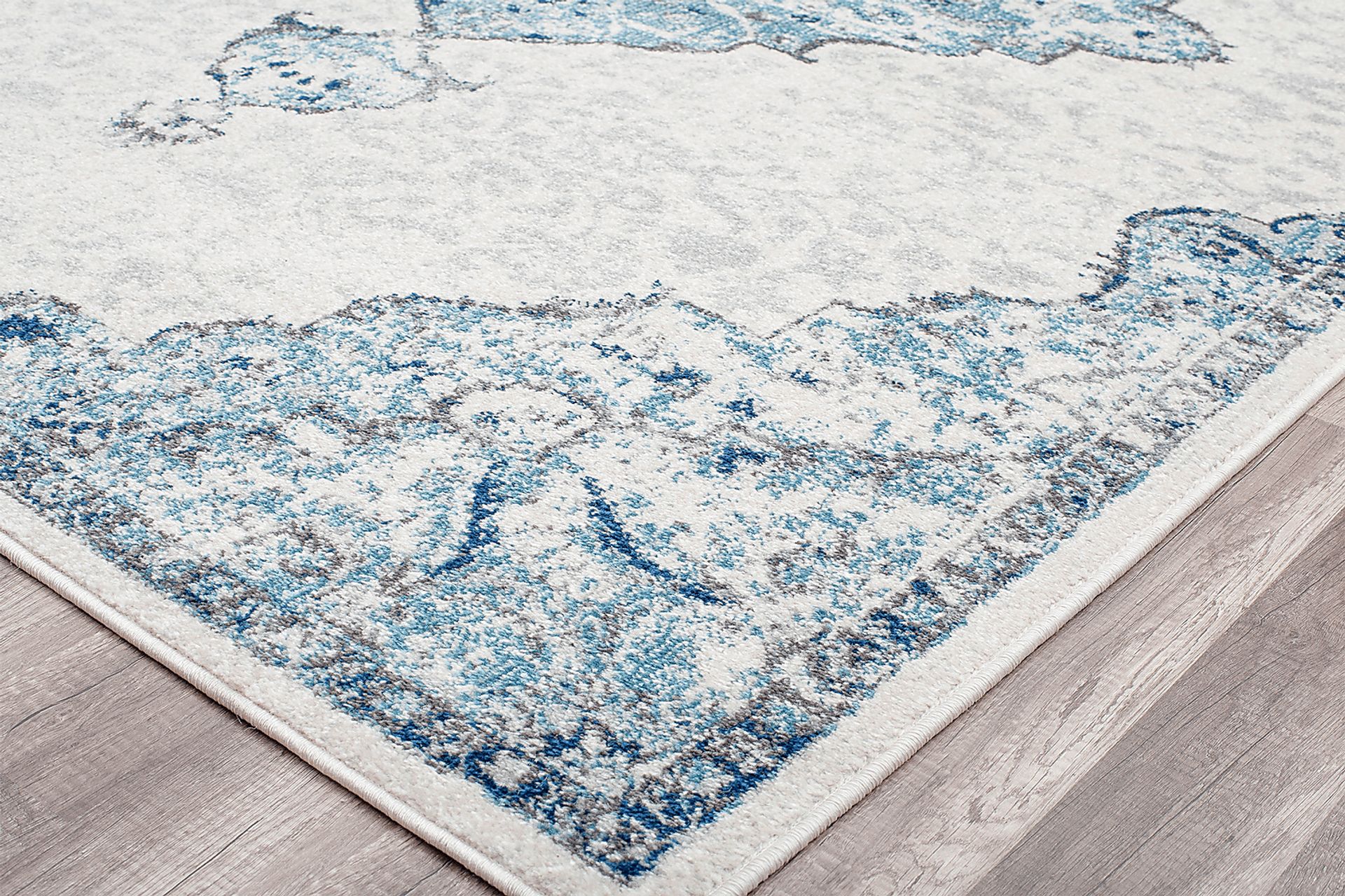 Lestine 8' x 10' Blue Rug - Image 3