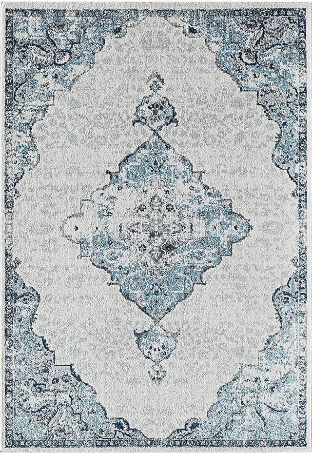 Lestine 8' x 10' Blue Rug - Thumbnail - Image 1