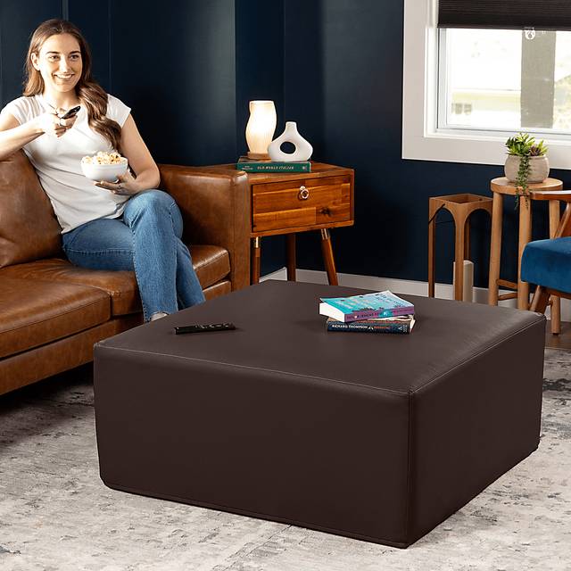Lesusa I Brown Ottoman - Thumbnail - Image 5