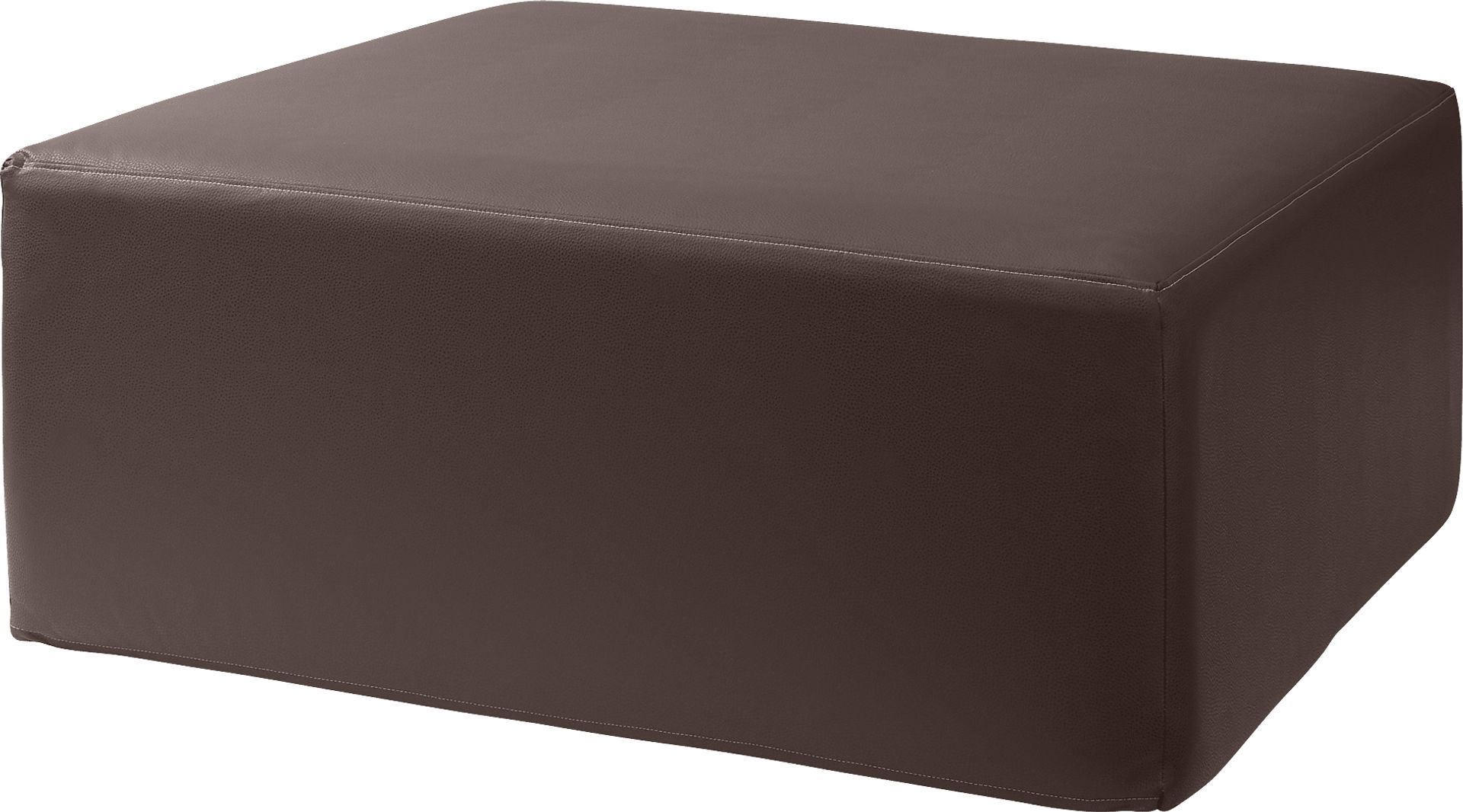 Lesusa I Brown Ottoman - Image 1