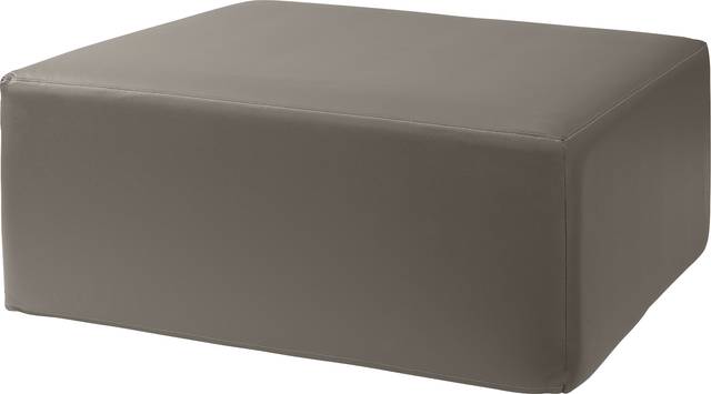 Lesusa I Gray Ottoman - Thumbnail - Image 1