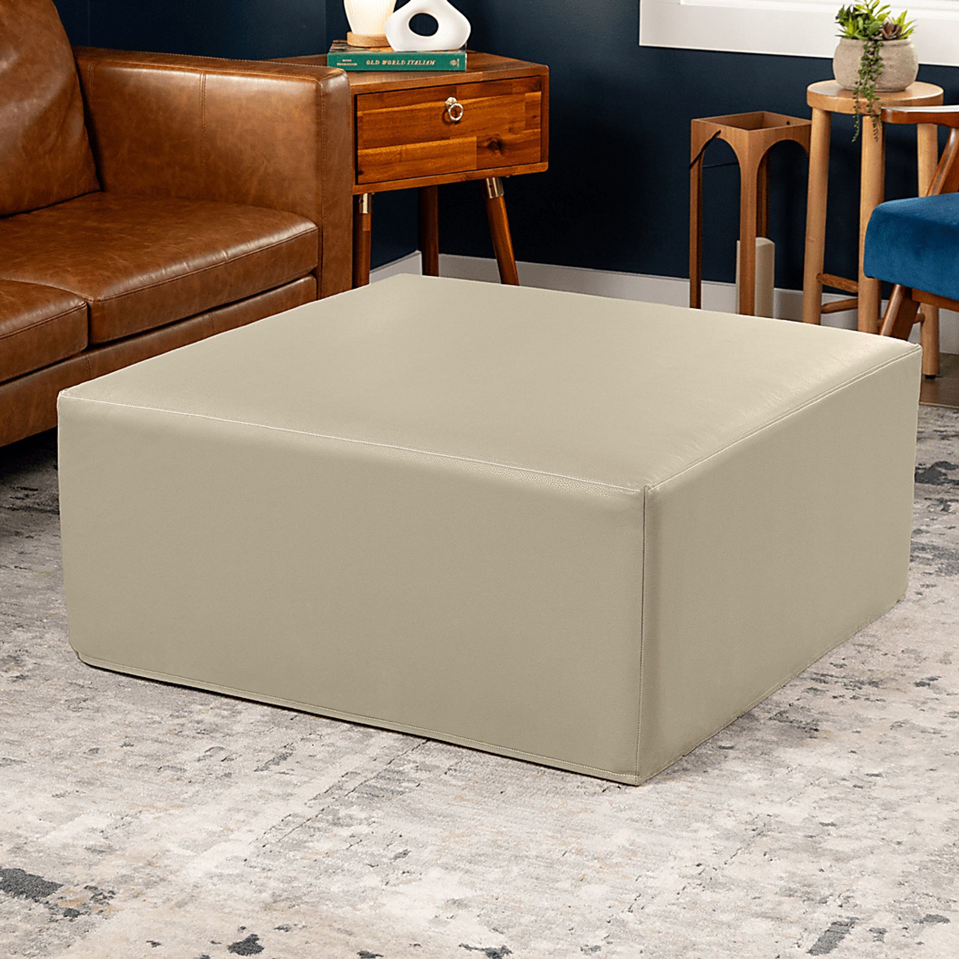 Lesusa I Natural Ottoman - Image 2