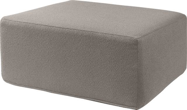 Lesusa II Gray Ottoman - Thumbnail - Image 1