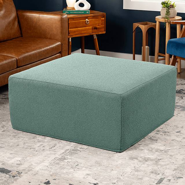 Lesusa II Green Ottoman - Thumbnail - Image 2
