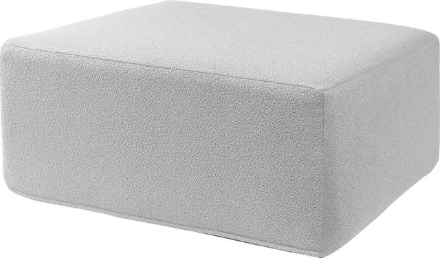 Lesusa II Silver Ottoman - Thumbnail - Image 1