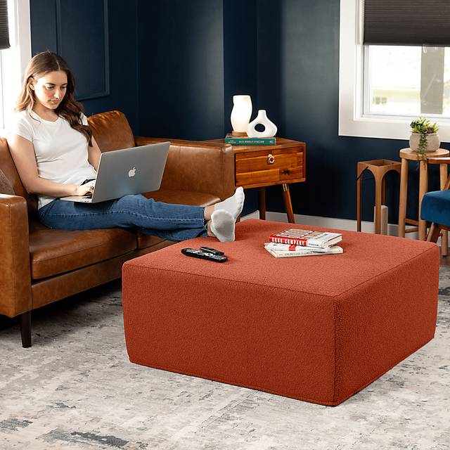Lesusa II Terracotta Ottoman - Thumbnail - Image 6