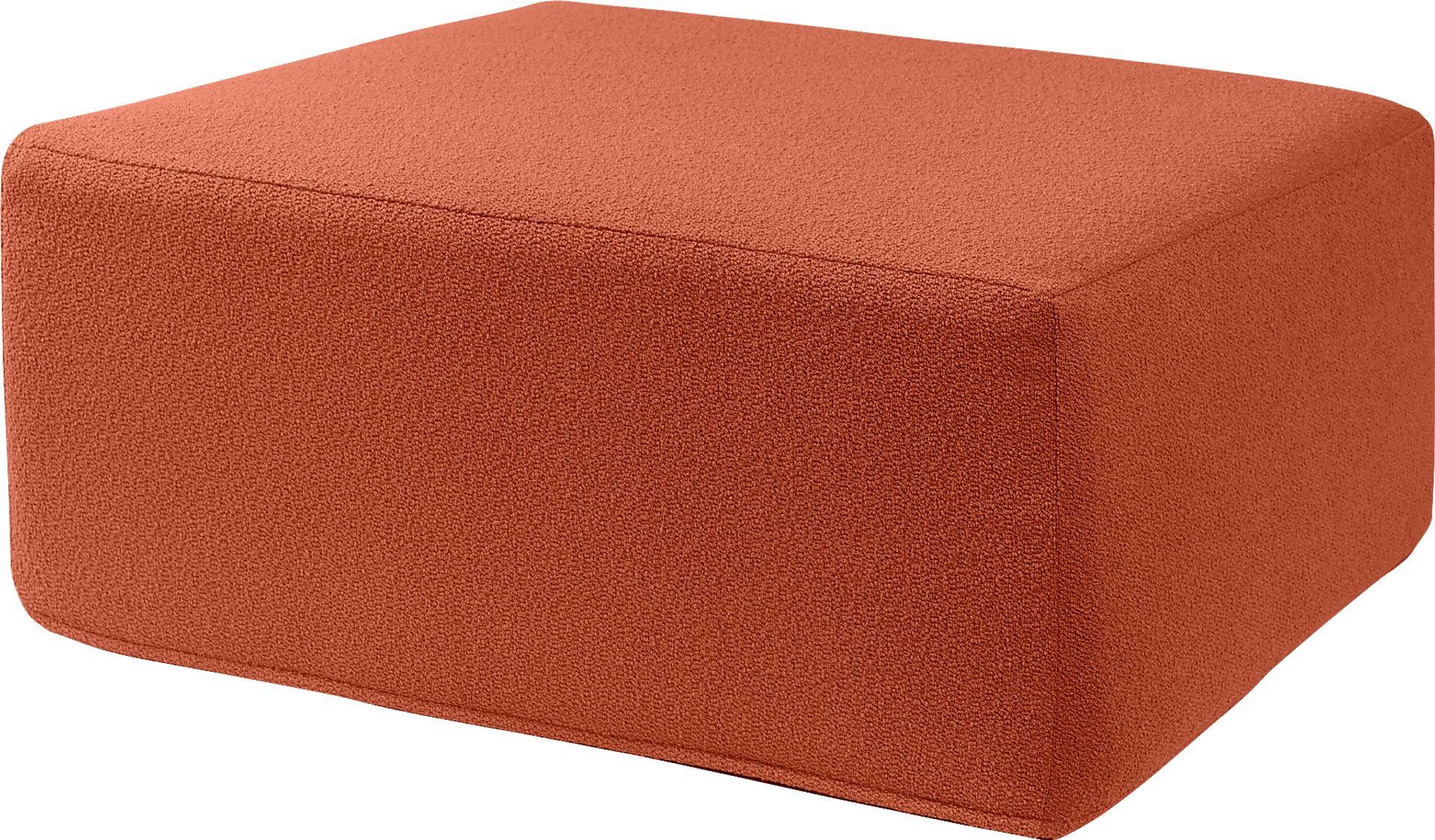 Lesusa II Terracotta Ottoman - Image 1