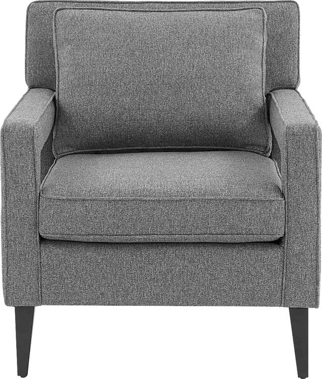 Leswood Gray Accent Chair - Thumbnail - Image 2