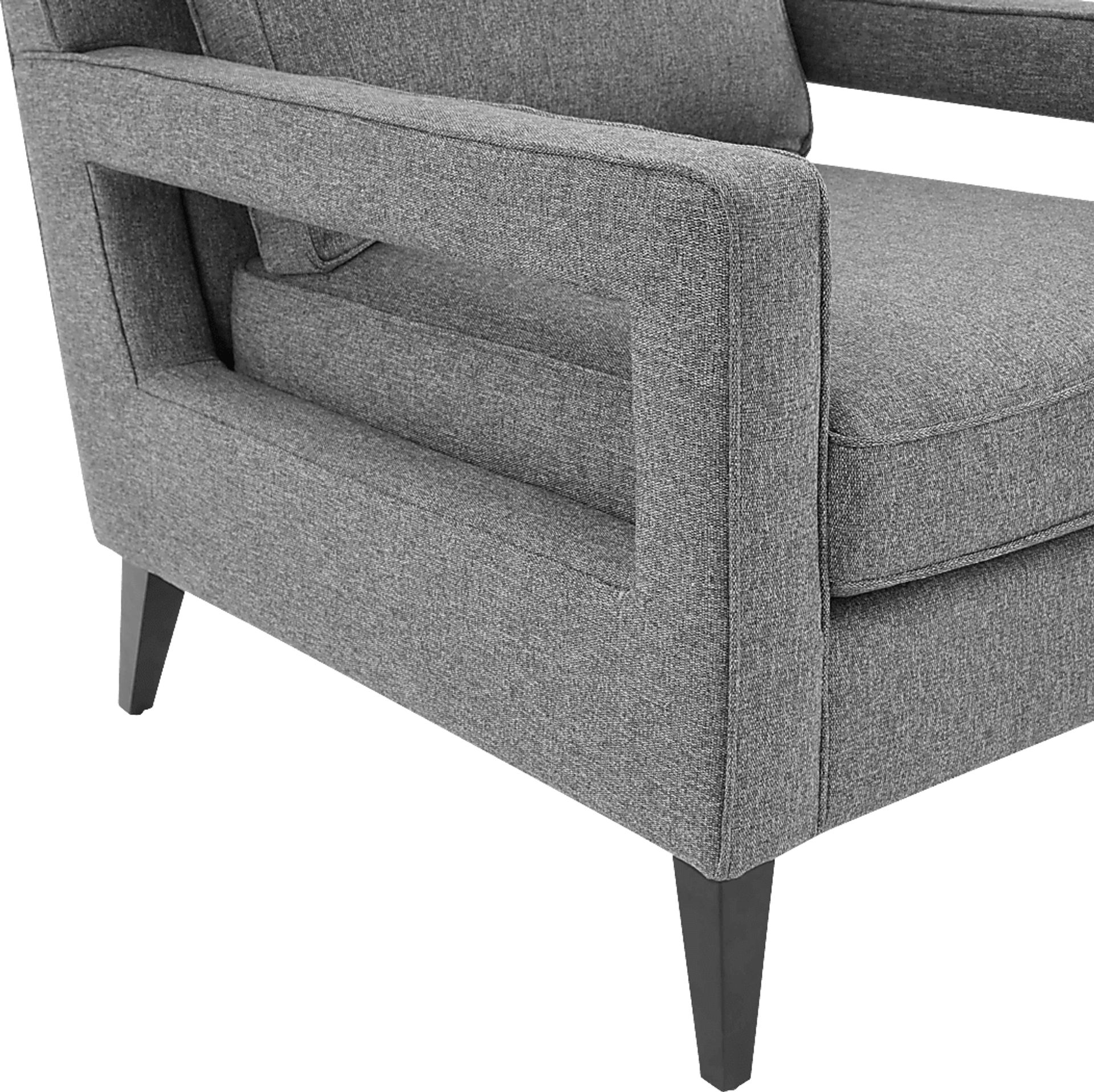 Leswood Gray Accent Chair - Image 4