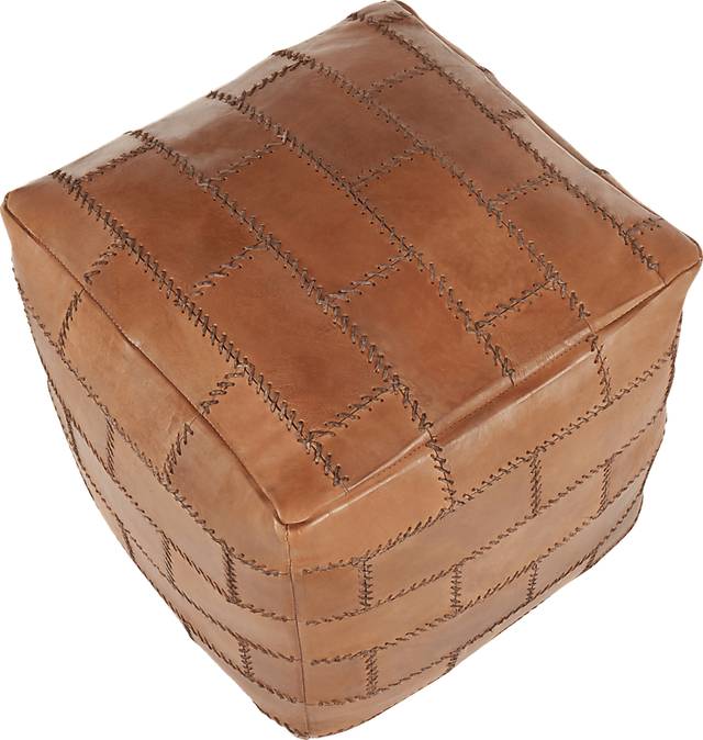 Letchworth Brown Ottoman - Thumbnail - Image 5
