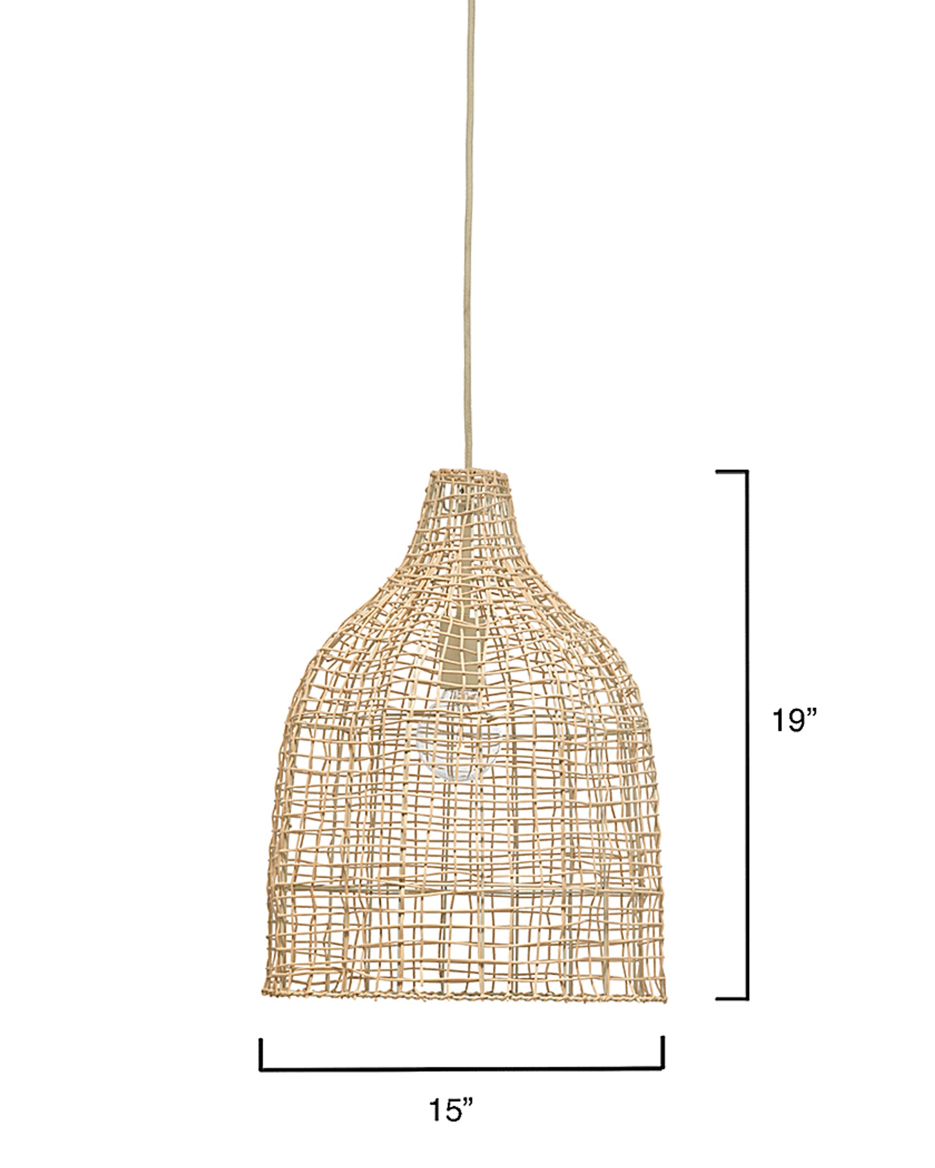 Lethu Beige Pendant - Image 3