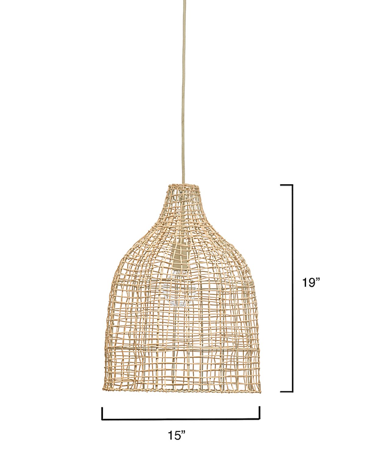 Lethu Beige Pendant | Rooms to Go