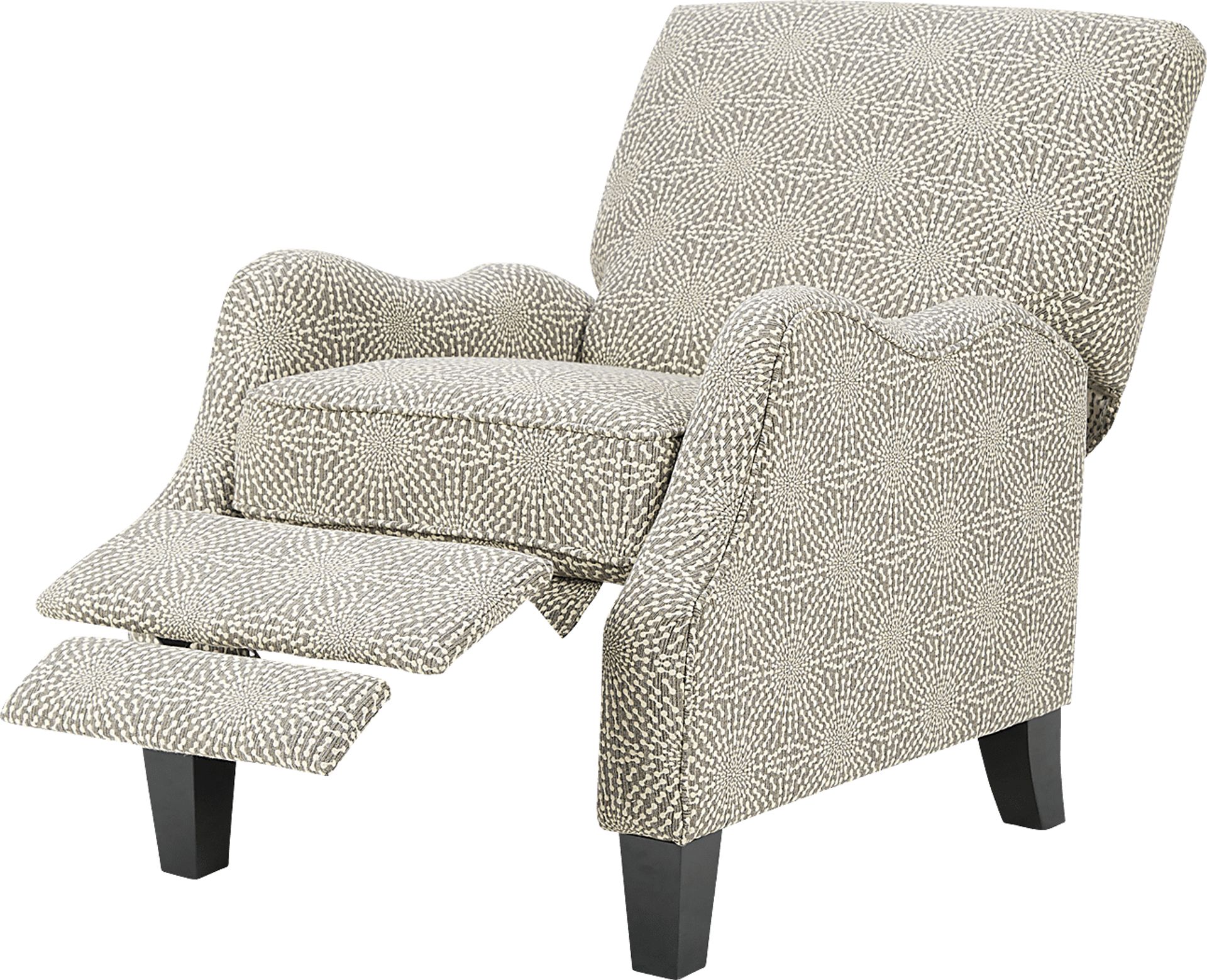 Levata Beige Pushback Recliner - Image 3