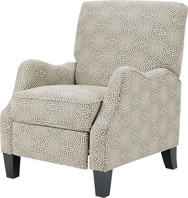 Levata Beige Pushback Recliner - Thumbnail - Image 1