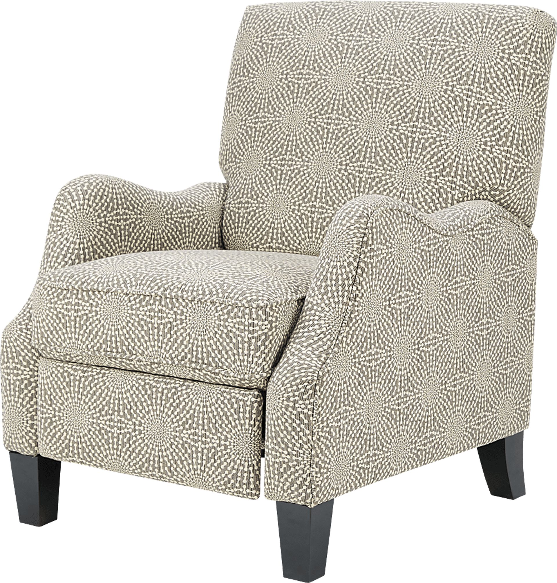 Levata Beige Pushback Recliner - Image 1