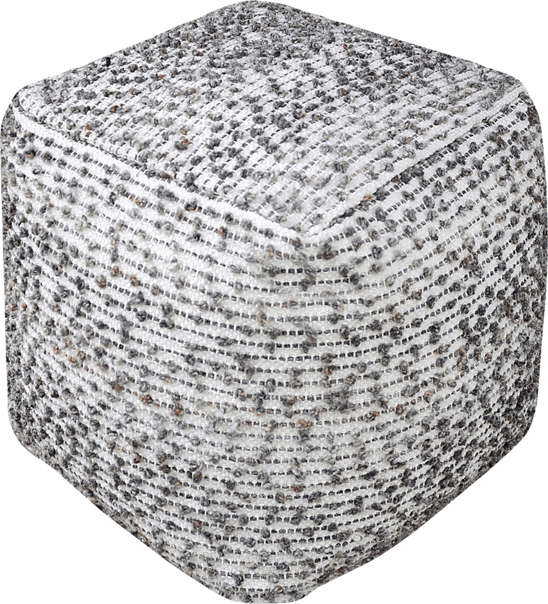 Levelland Dark Gray Ottoman - Image 1