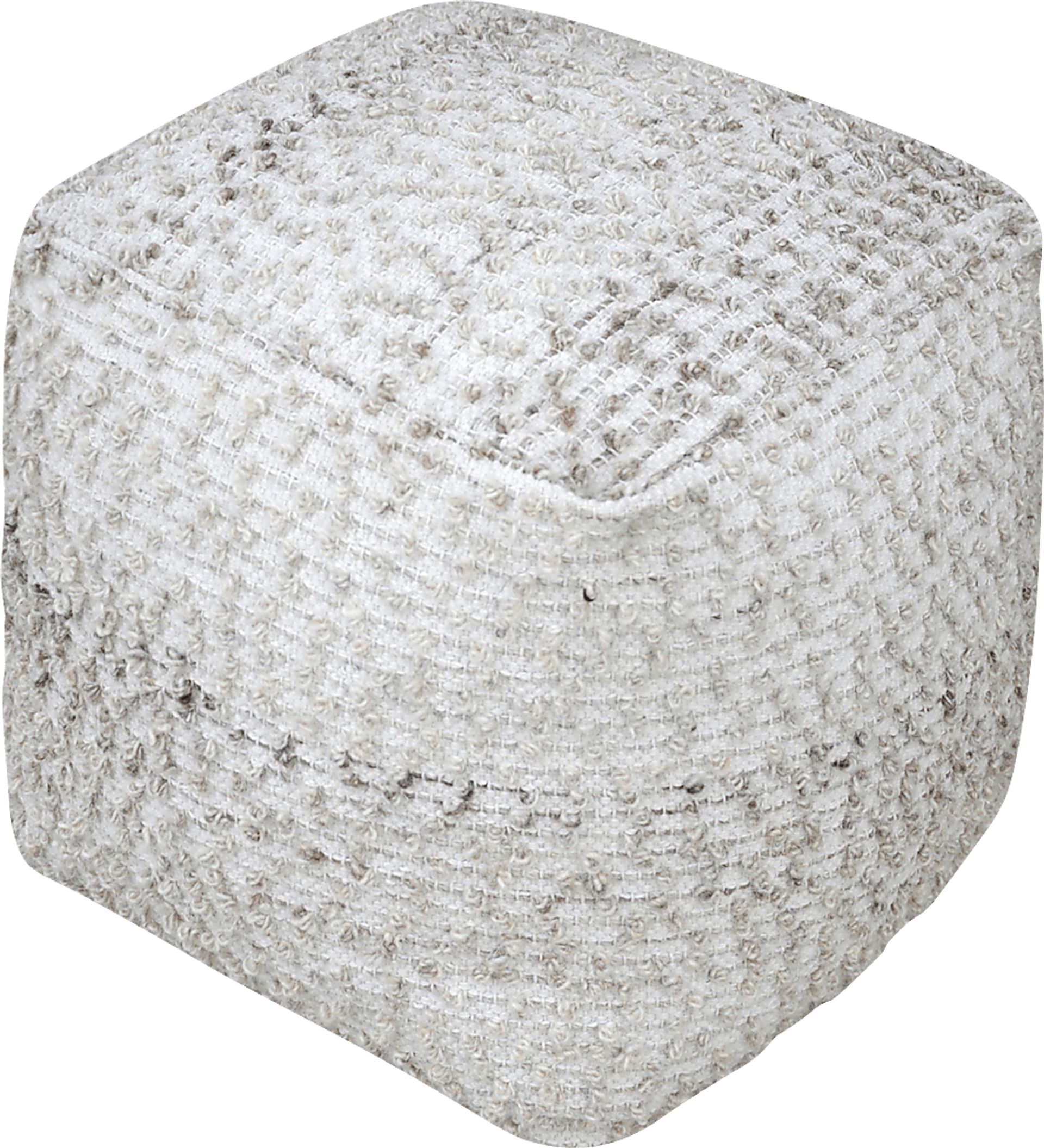 Levelland Light Gray Ottoman - Image 1