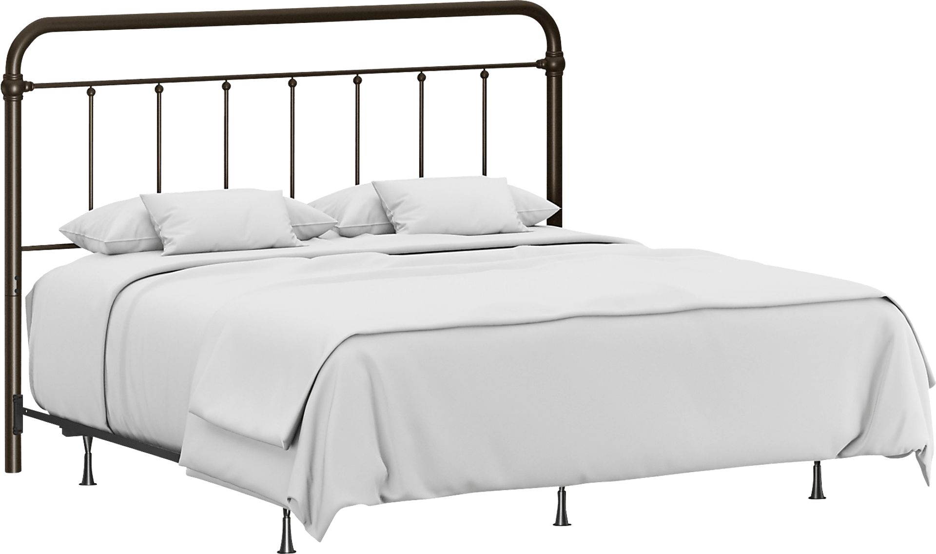 Leveni Bronze King Headboard - Image 1