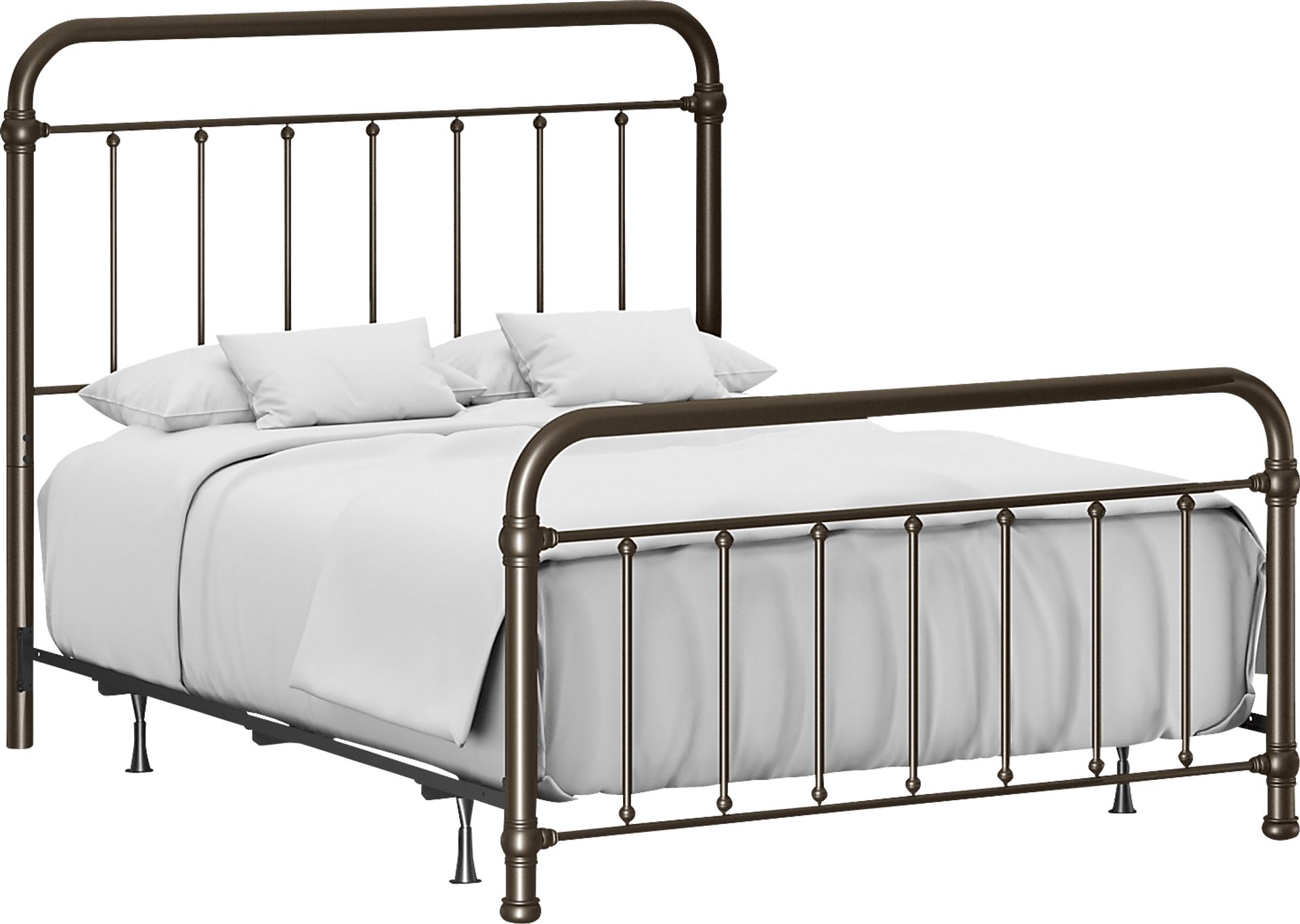 Leveni Bronze Queen Bed - Image 1