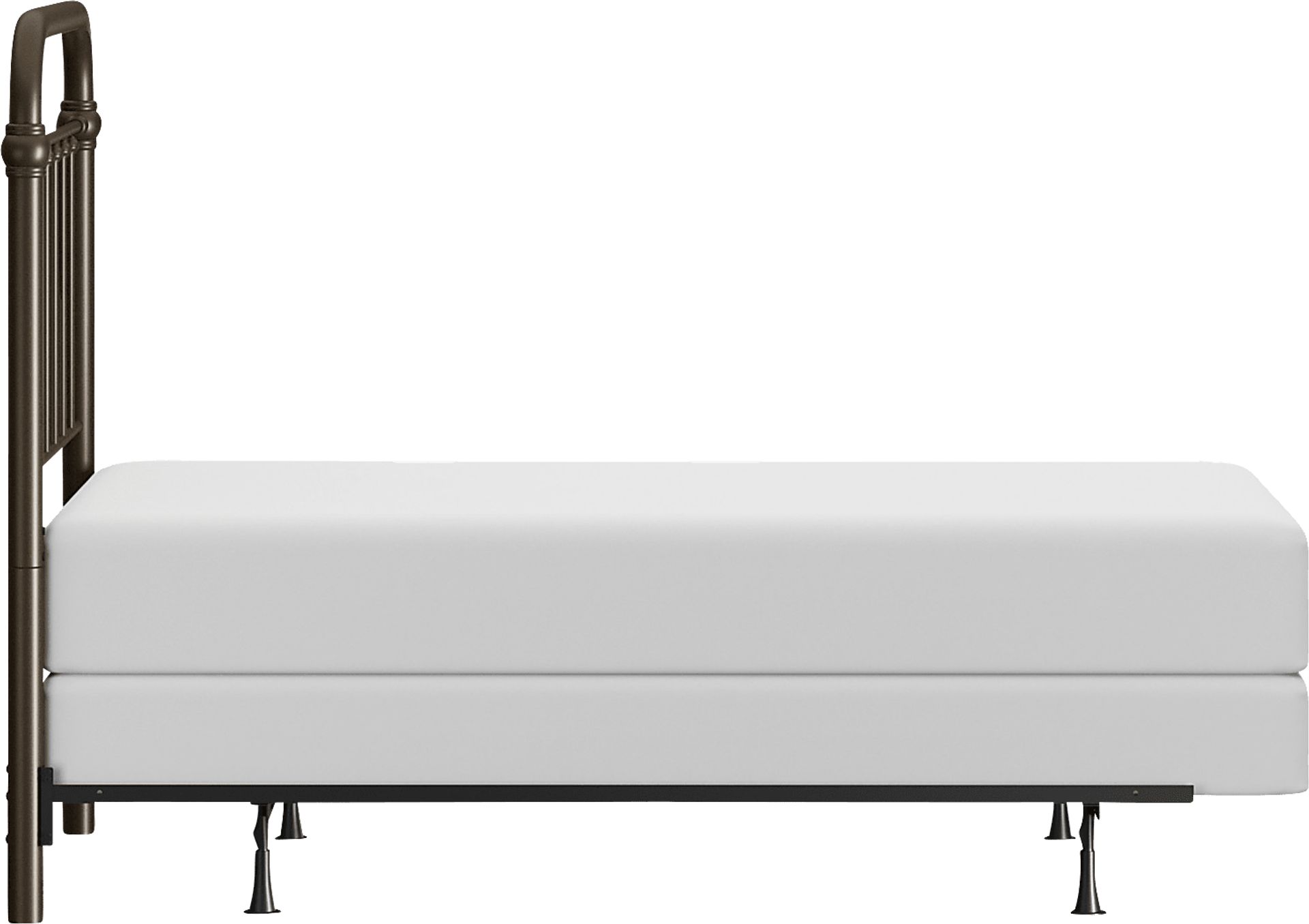 Leveni Bronze Twin Bed - Image 11