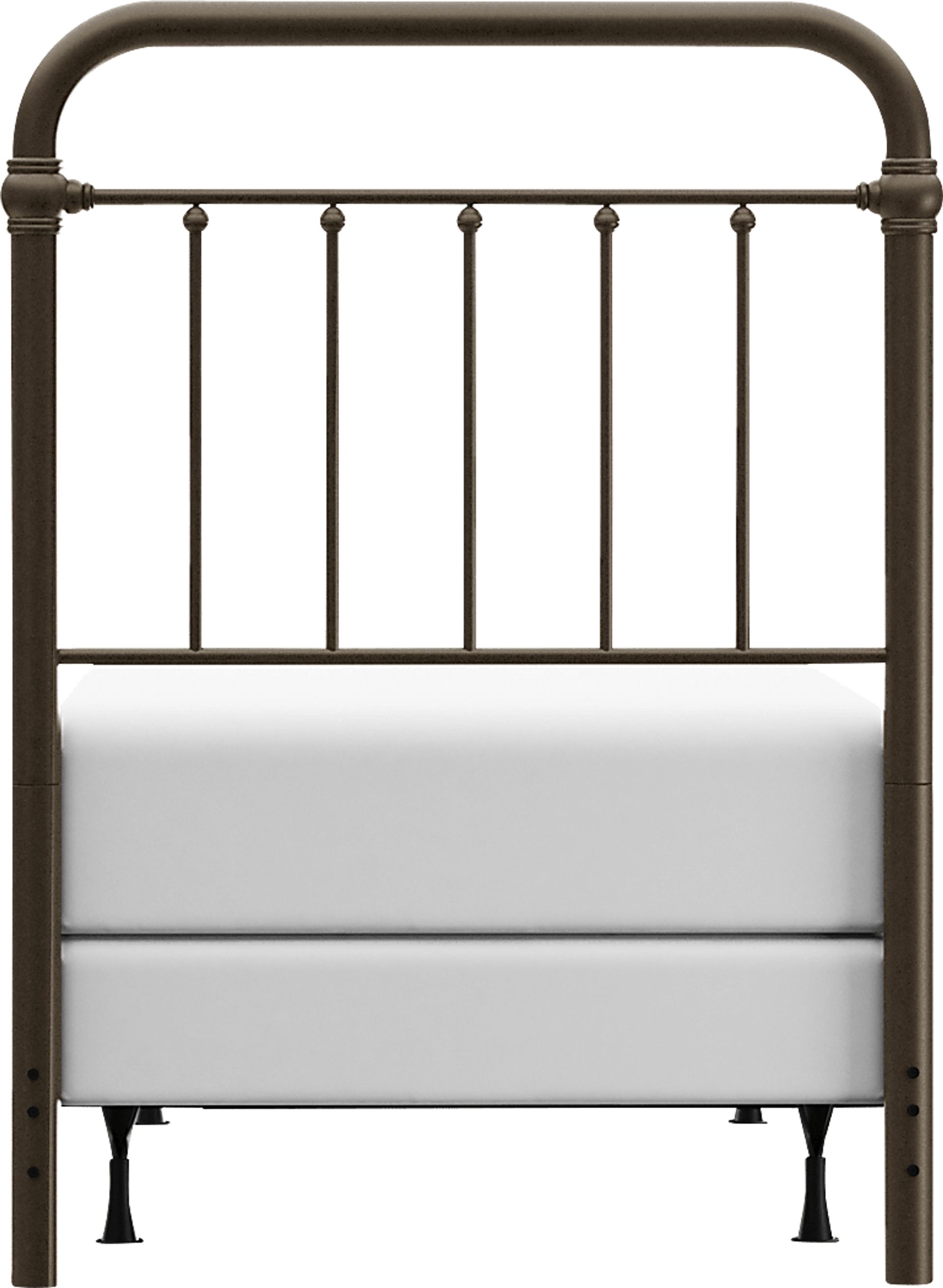 Leveni Bronze Twin Bed - Image 12