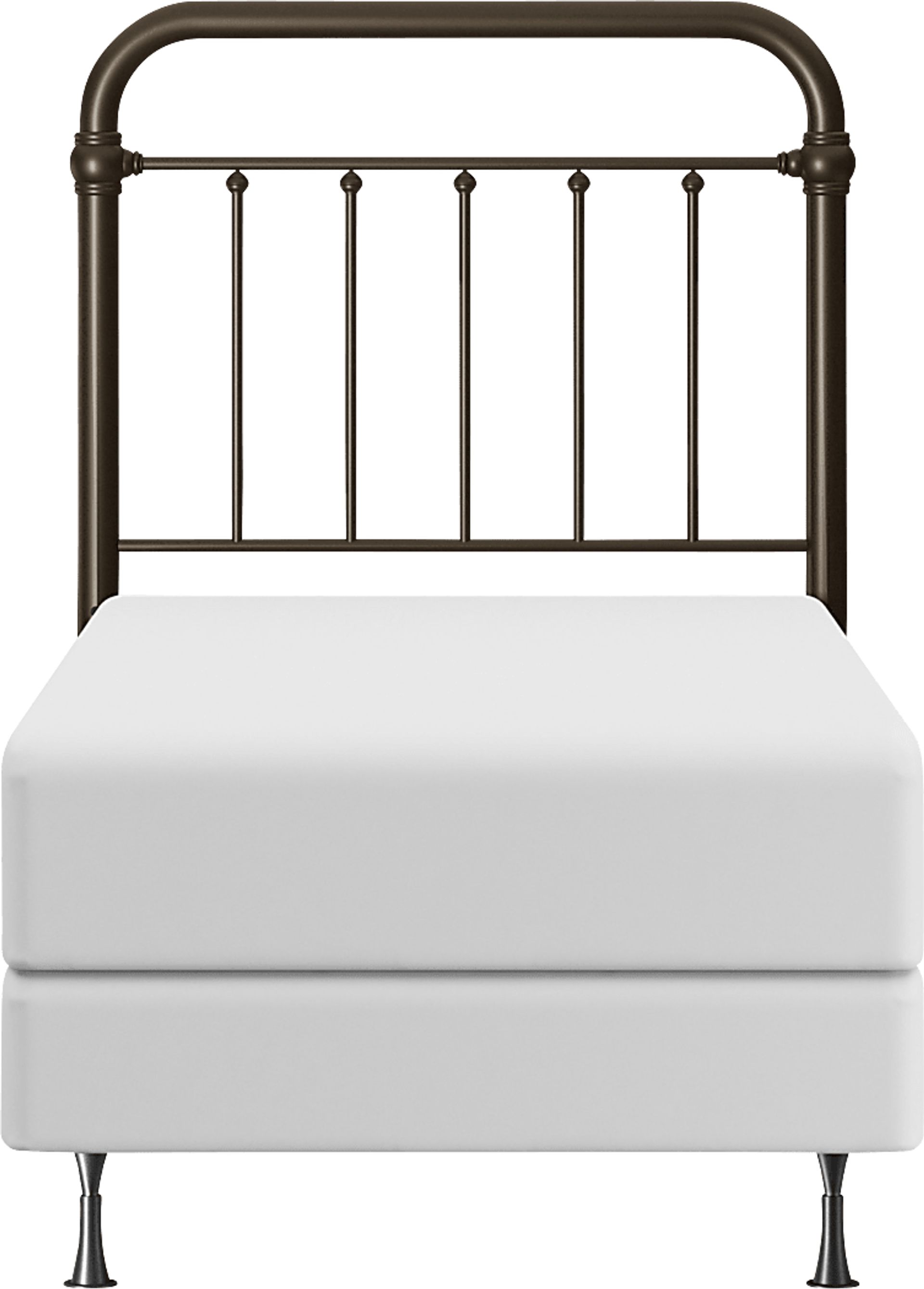 Leveni Bronze Twin Bed - Image 5