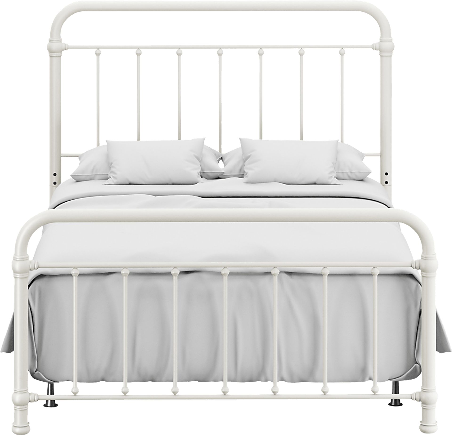 Leveni White Full Bed - Image 12