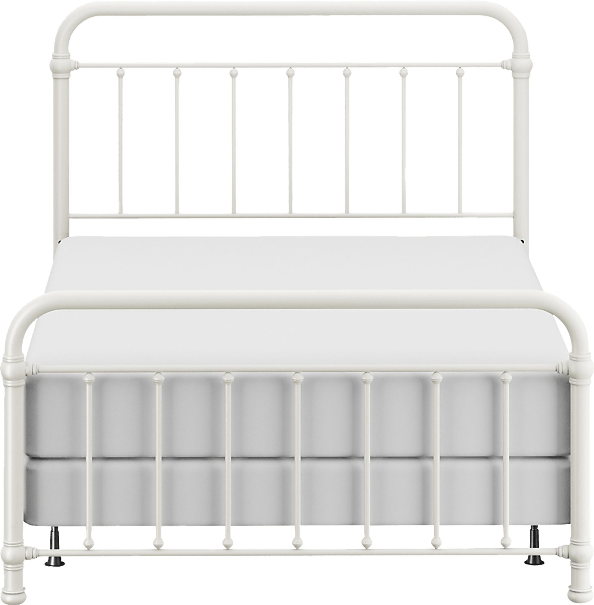 Leveni White Full Bed - Image 5