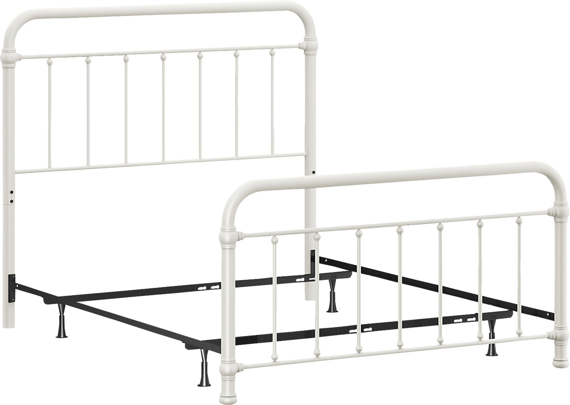 Leveni White Full Bed - Image 6