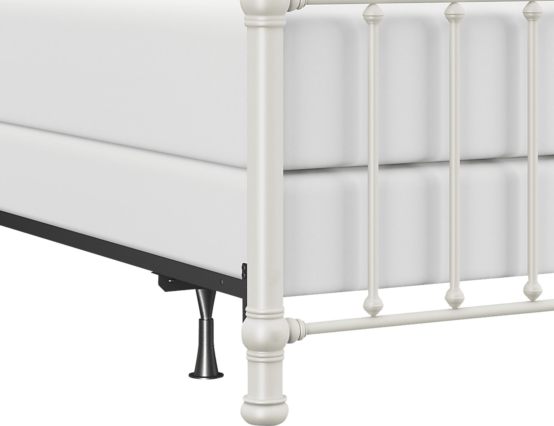 Leveni White Full Bed - Image 8