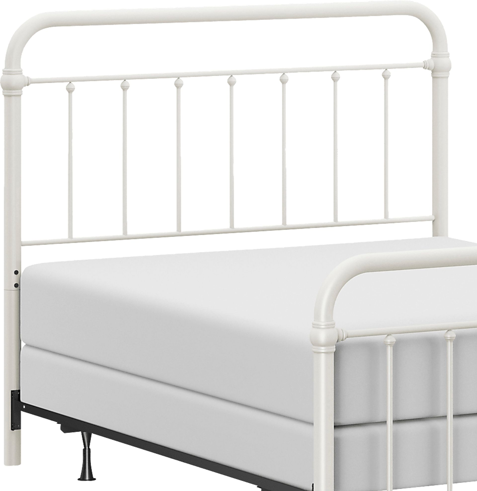 Leveni White Full Bed - Image 9