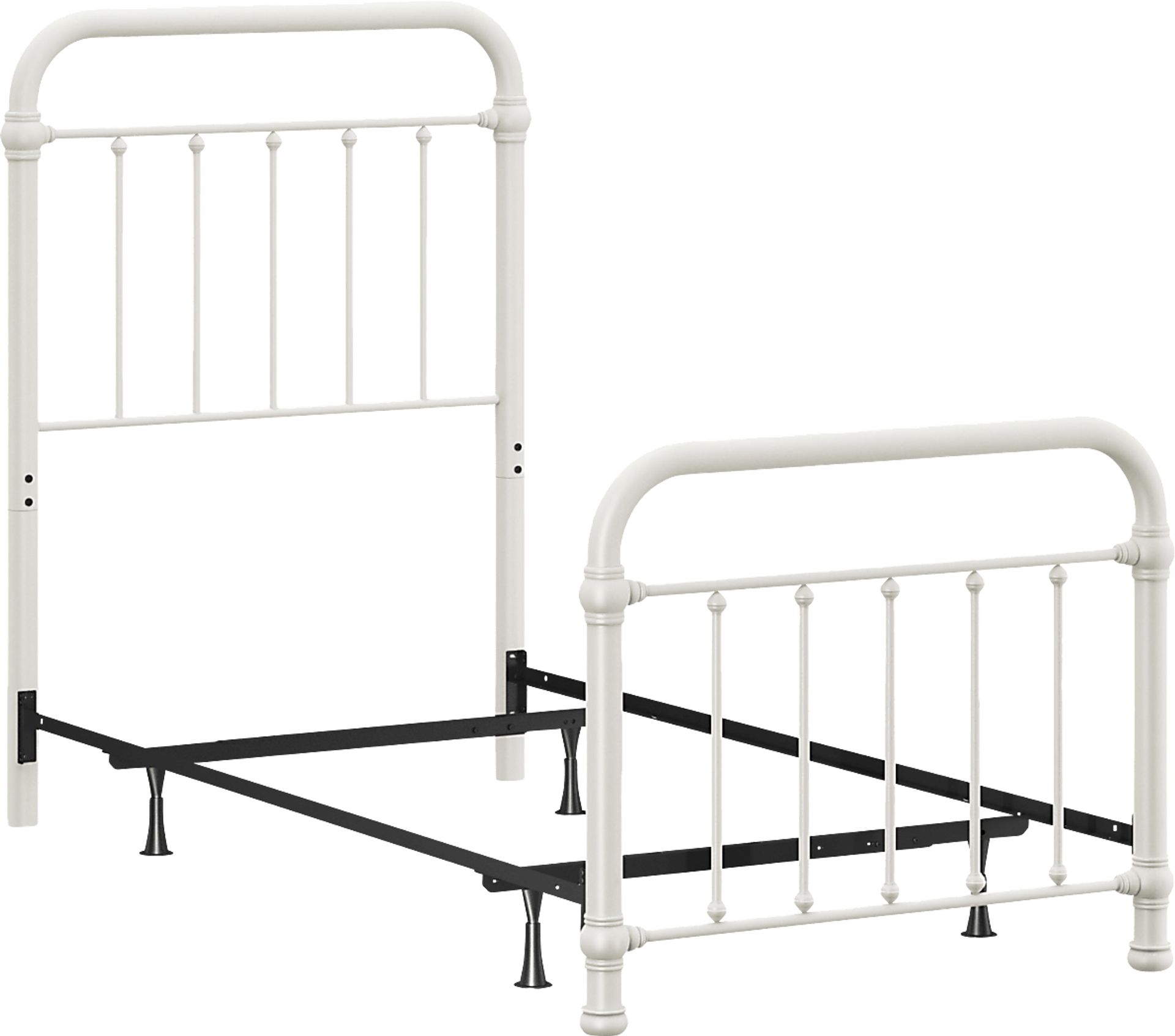 Leveni White Full Bed - Image 6