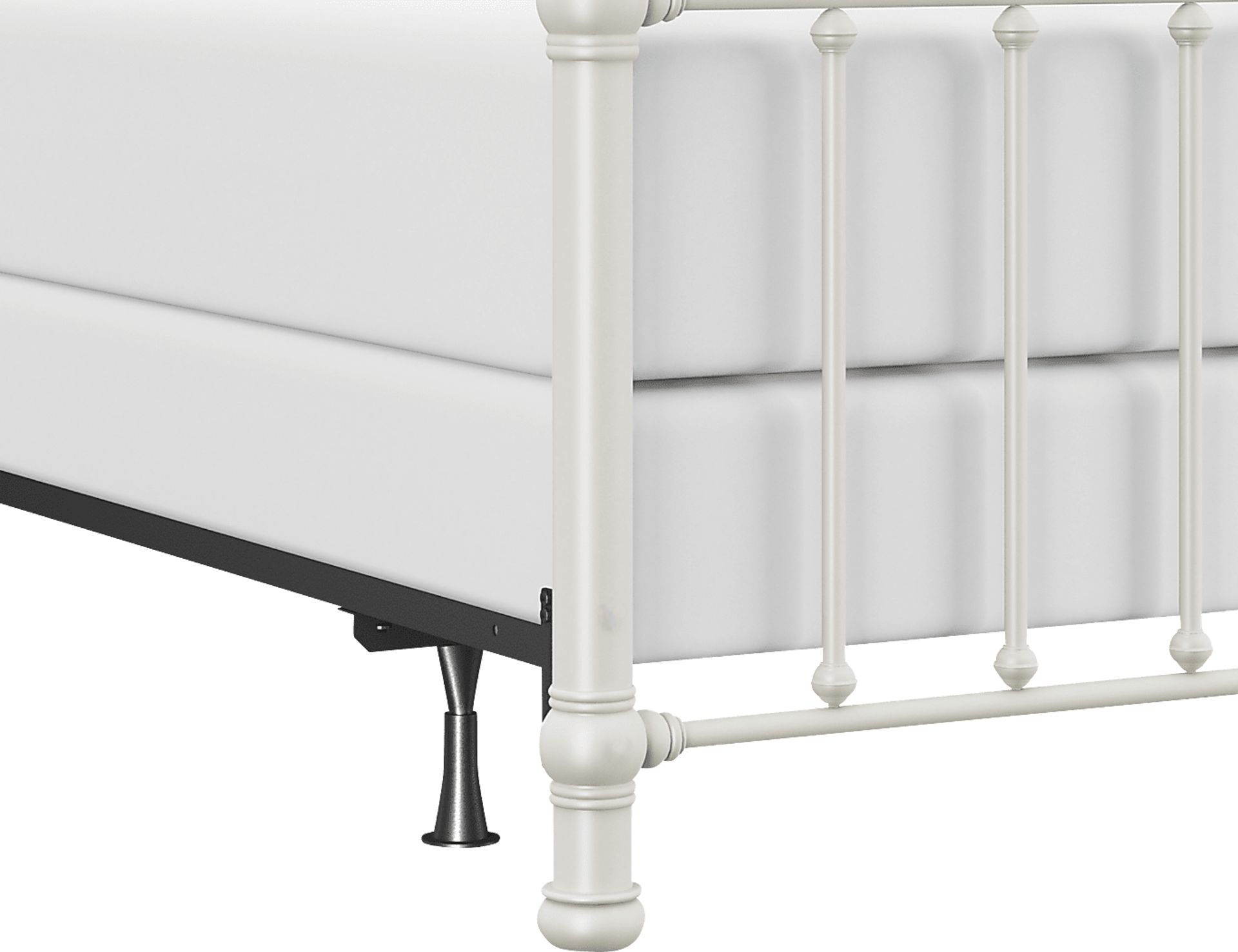 Leveni White Full Bed - Image 8