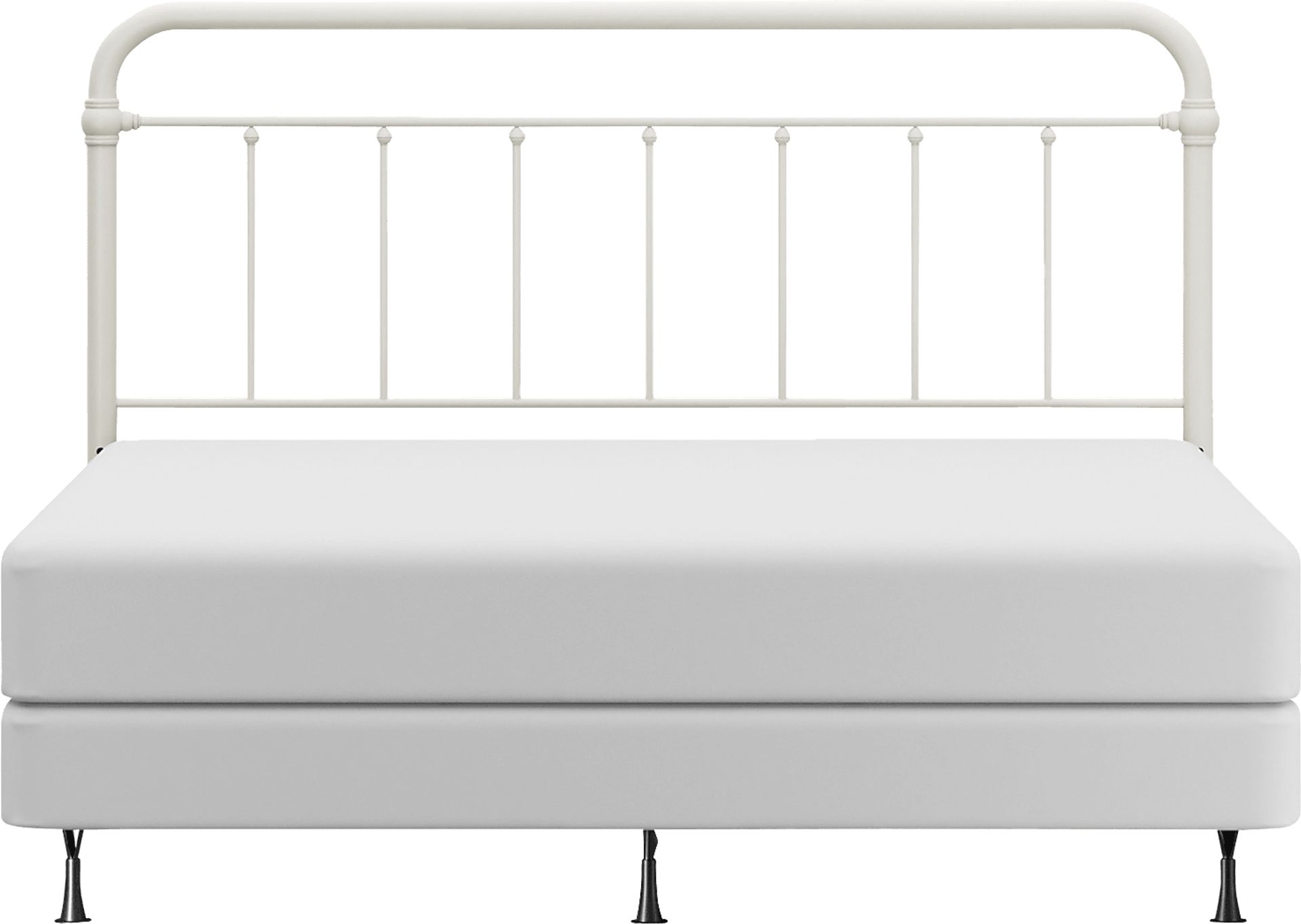 Leveni White King Bed - Image 5