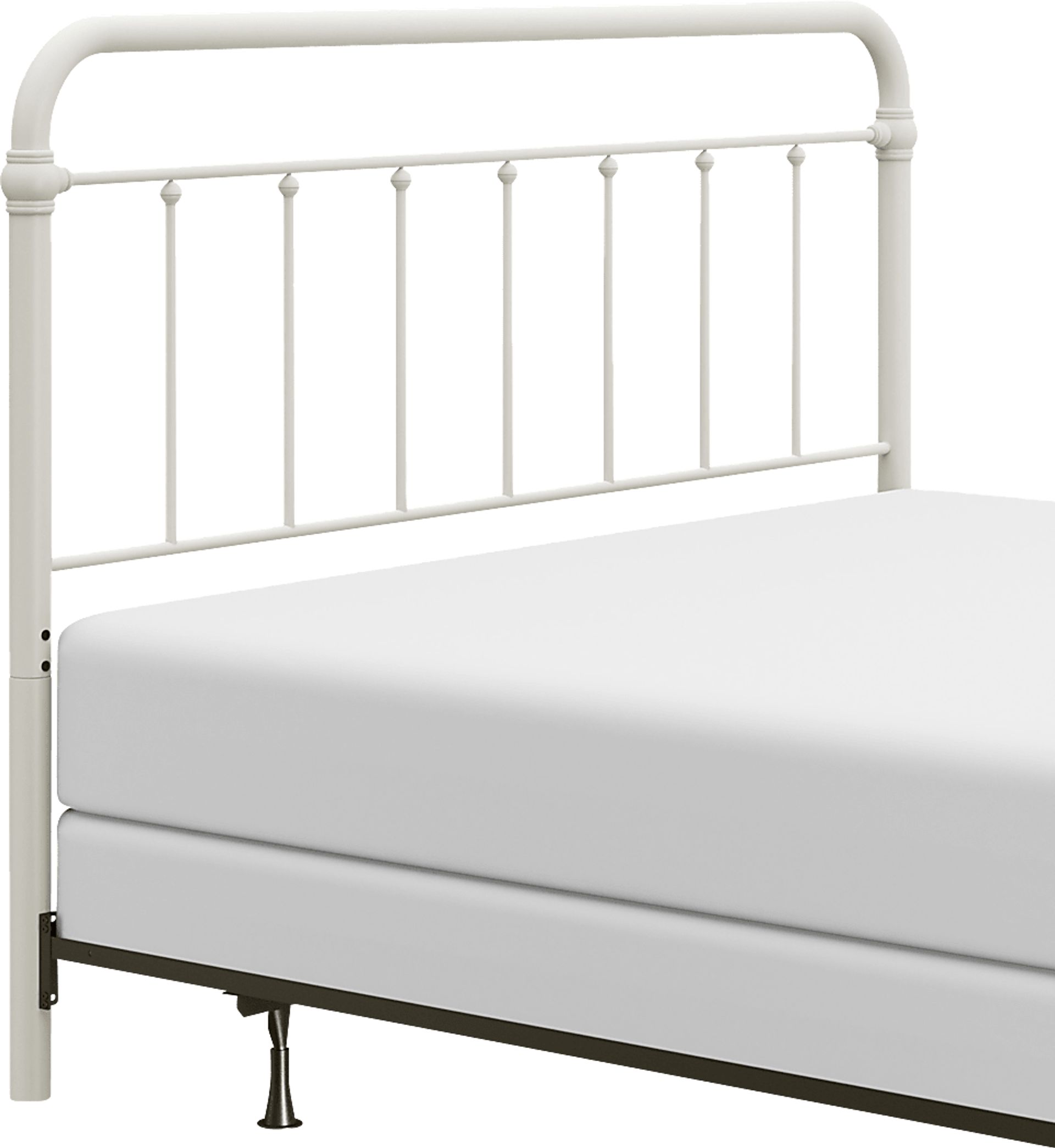 Leveni White King Bed - Image 8