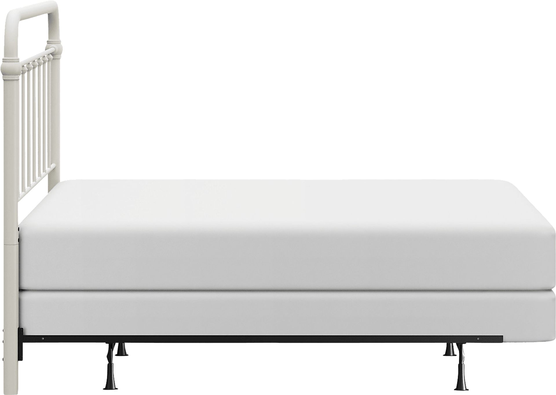 Leveni White King Bed - Image 9