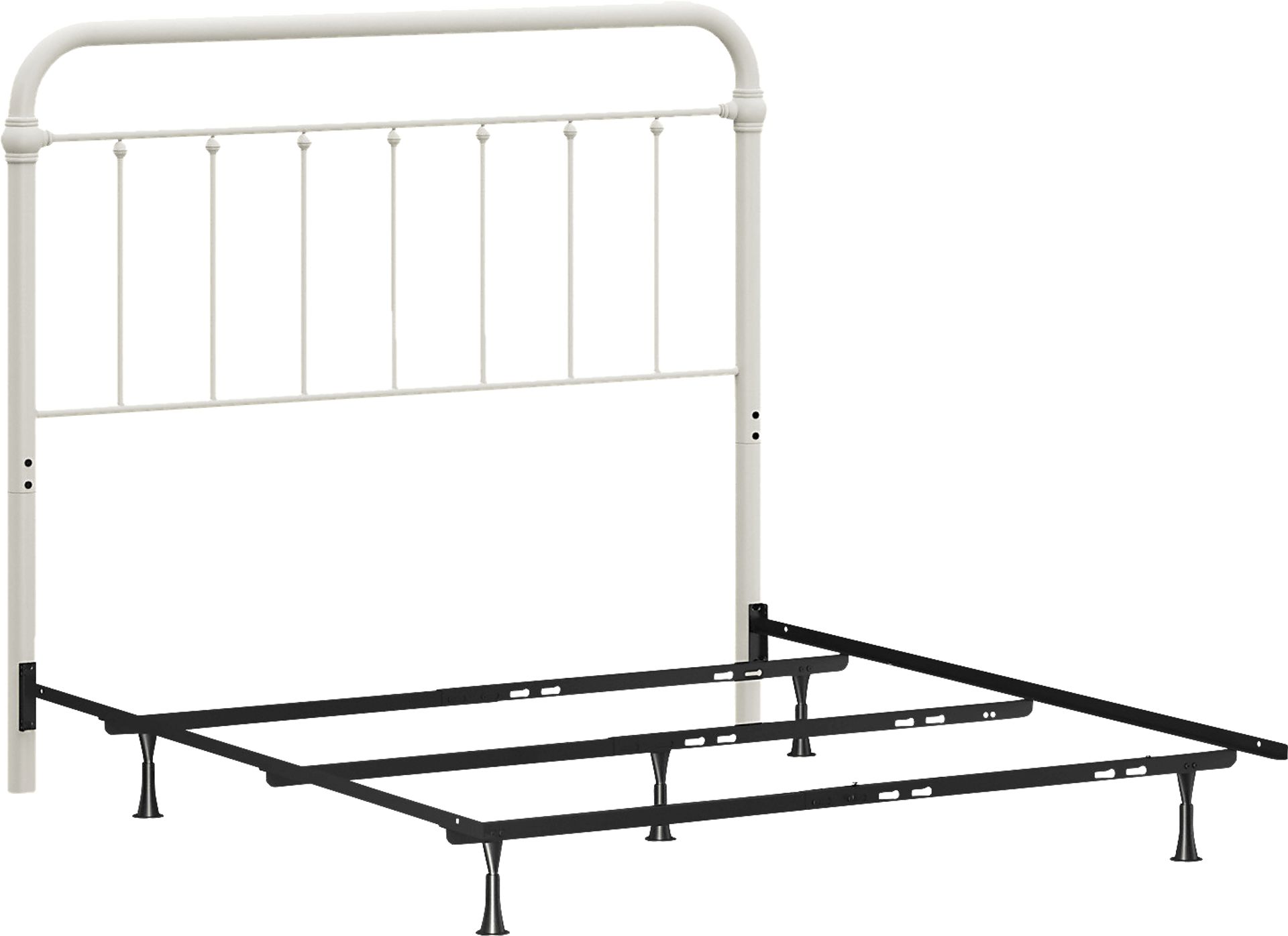 Leveni White Queen Bed - Image 6