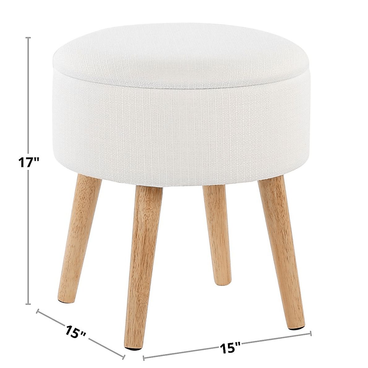 Leverde Ottoman, Set Of 2