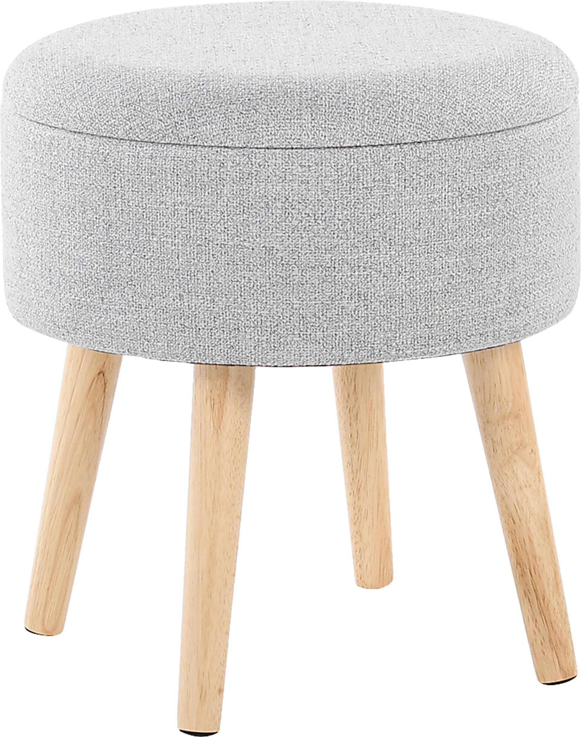 Leverde Light Gray Ottoman, Set of 2 - Image 5