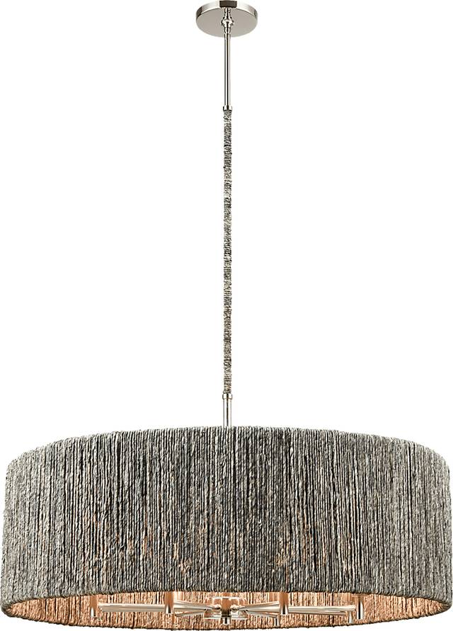 Leverett Drive Gray Chandelier - Thumbnail - Image 1