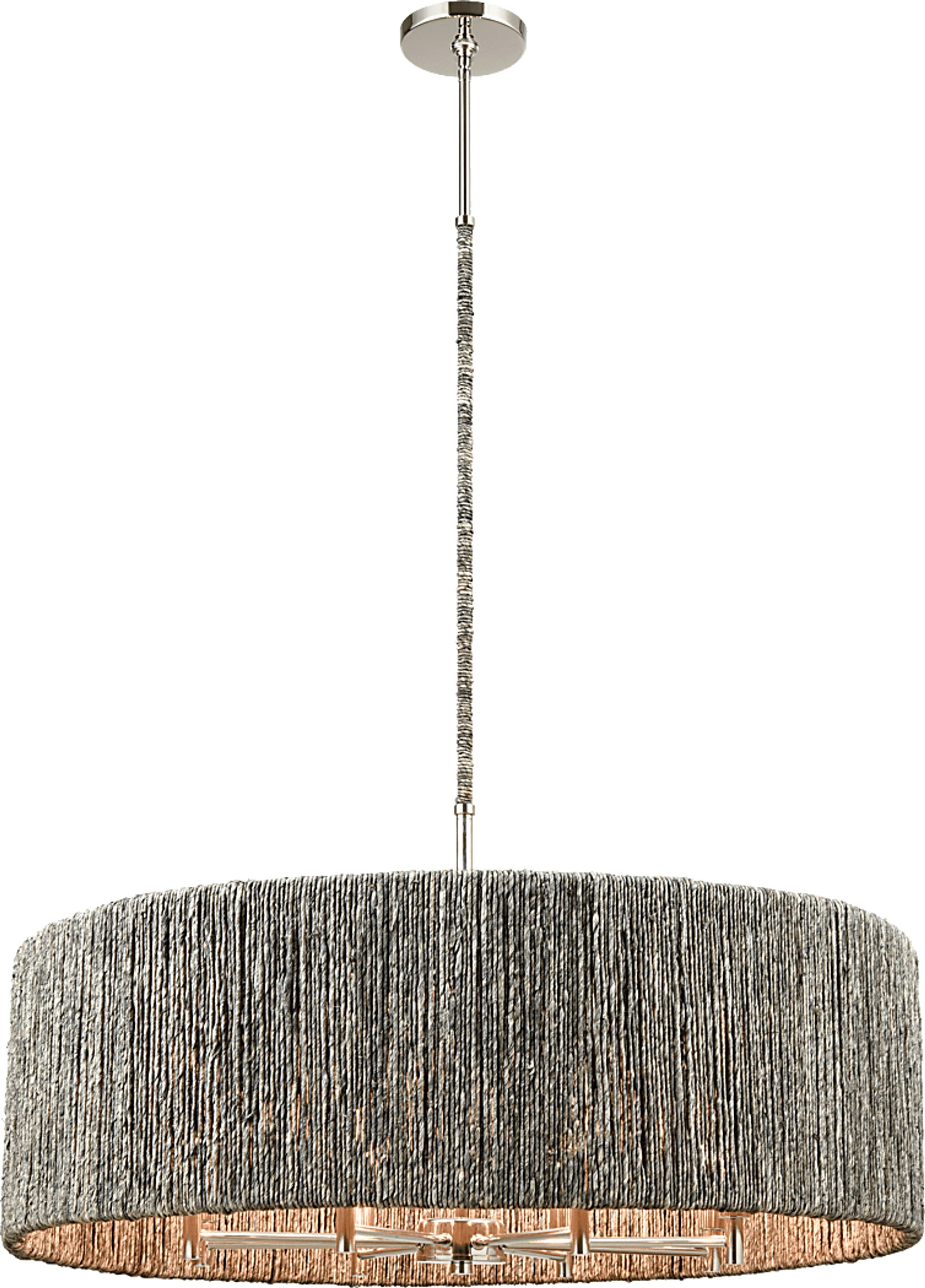 Leverett Drive Gray Chandelier - Image 1