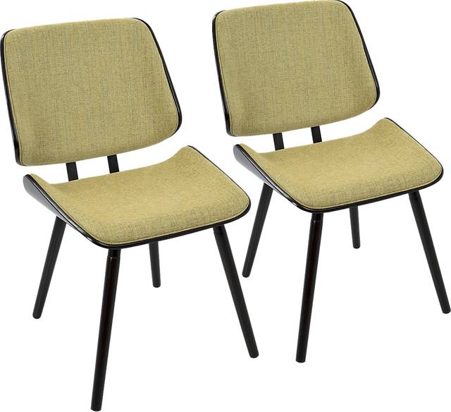 Leverett Yellow Dining Chair (Set of 2) - Thumbnail - Image 1